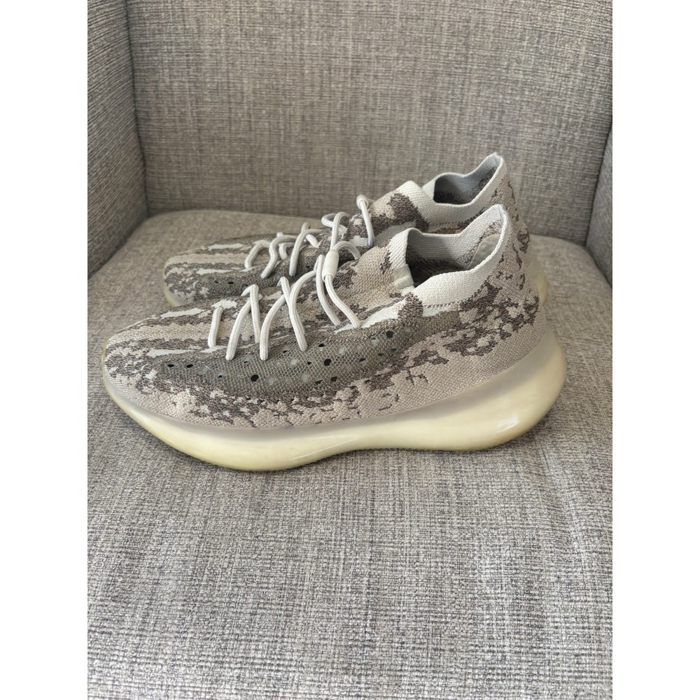 Adidas Yeezy Boost 380 Pyrite Mens Size 12.5 Grey Tan GZ0473 Low Top Sneakers‎